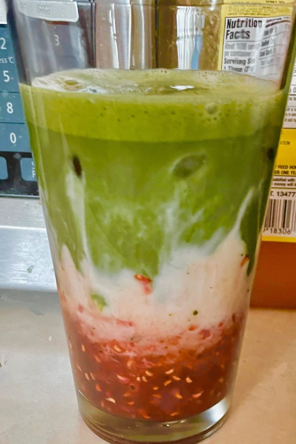 Vanilla Raspberry Matcha Latte: A Sip of Memories